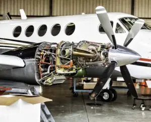 King Air phase inspection and maintenance
